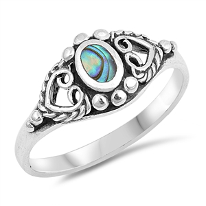 Silver Stone Ring