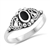 Silver Stone Ring