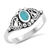 Silver Stone Ring