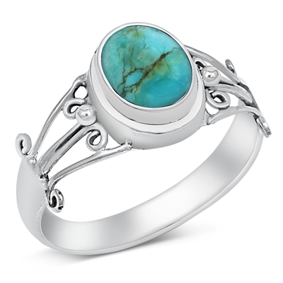 Silver Stone Ring