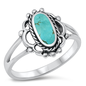 Silver Stone Ring