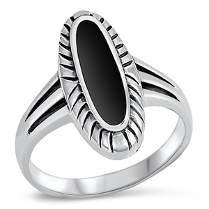 Silver Stone Ring