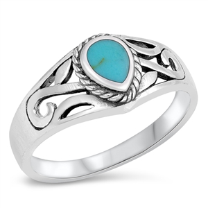 Silver Stone Ring