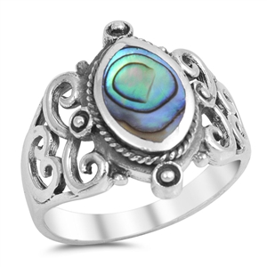 Silver Stone Ring