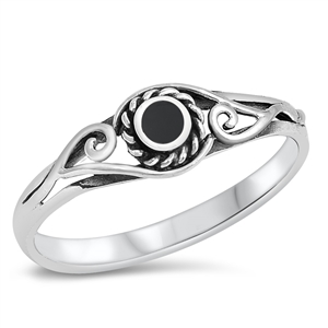 Silver Stone Ring