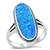 Silver Lab Opal Ring