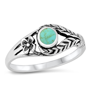 Silver Stone Ring