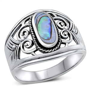 Silver Stone Ring