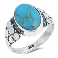 Silver Stone Ring