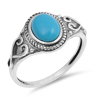 Silver Stone Ring