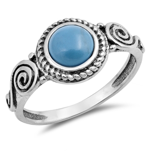 Silver Stone Ring