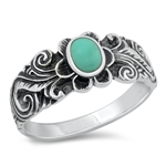 Silver Stone Ring