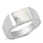 Silver Stone Ring