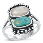 Silver Stone Ring