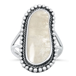 Silver Stone Ring