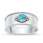 Silver Stone Ring - Bali