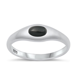 Silver Stone Ring