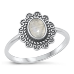 Silver Stone Ring