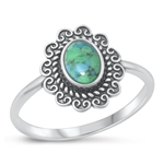 Silver Stone Ring