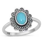 Silver Stone Ring