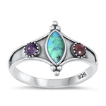 Silver Stone Ring