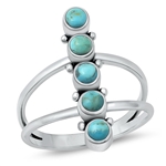 Silver Stone Ring