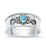 Silver Stone Ring - Bali