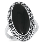 Silver Stone Ring