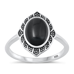 Silver Stone Ring