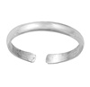 Silver Toe Ring - 2.5 mm