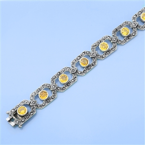 Silver Marcasite Bracelet