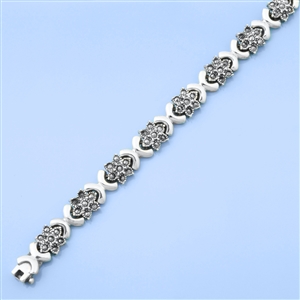 Silver Marcasite Bracelet