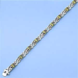 Silver CZ Bracelet