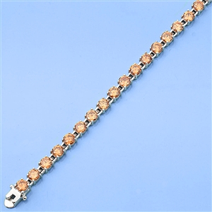 Silver CZ Bracelet