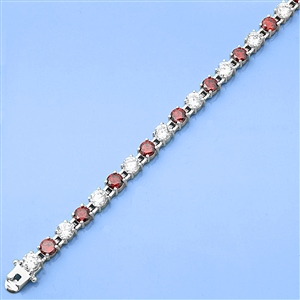 Silver CZ Bracelet