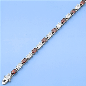 Silver CZ Bracelet