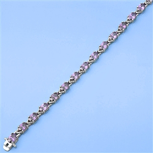 Silver CZ Bracelet