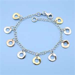 Silver Charm Bracelet