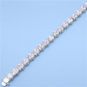 Silver CZ Bracelet