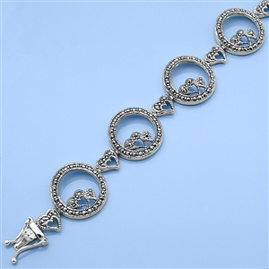 Silver Stone Bracelet