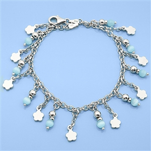 Silver Charm Bracelet