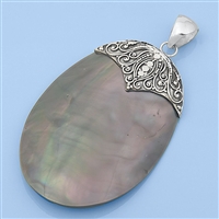 Silver Stone Pendant