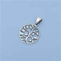 Silver Pendant - Tree