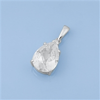 Silver CZ Pendant