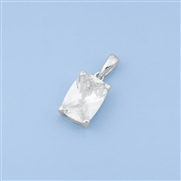 Silver CZ Pendant