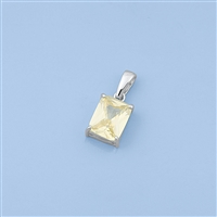 Silver CZ Pendant