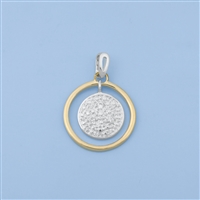 Silver CZ Pendant