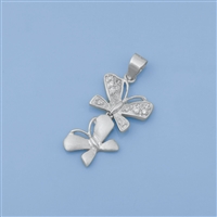 Silver Pendant - Butterfly