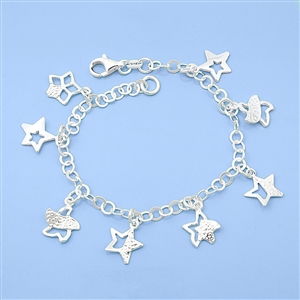 Silver CZ Bracelet