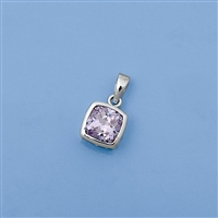 Silver CZ Pendant